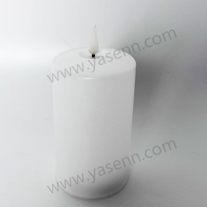 YSC20027A 3" Convex Led Candle 