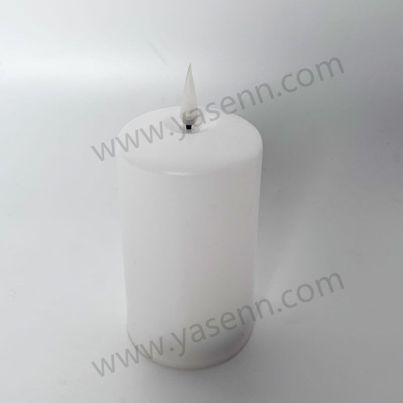 YSC20027B 3" Convex Led Candle 