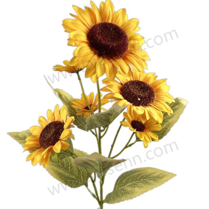 64CM sunflower single artificial flower YSZ20058