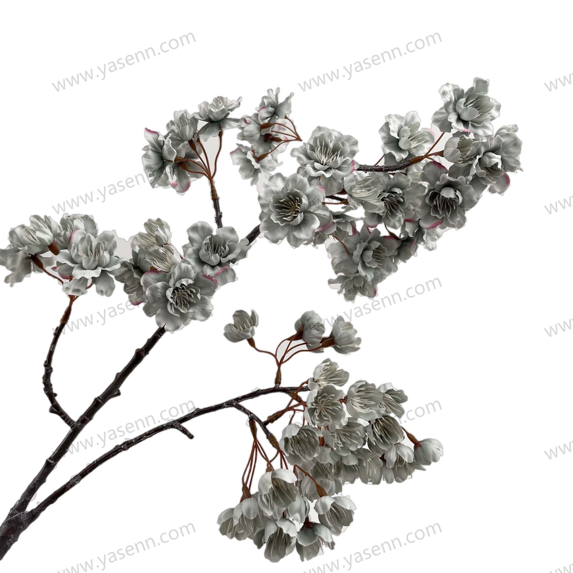 105CM Oriental Cherrwith 3 branches artificial flowers YSF19084