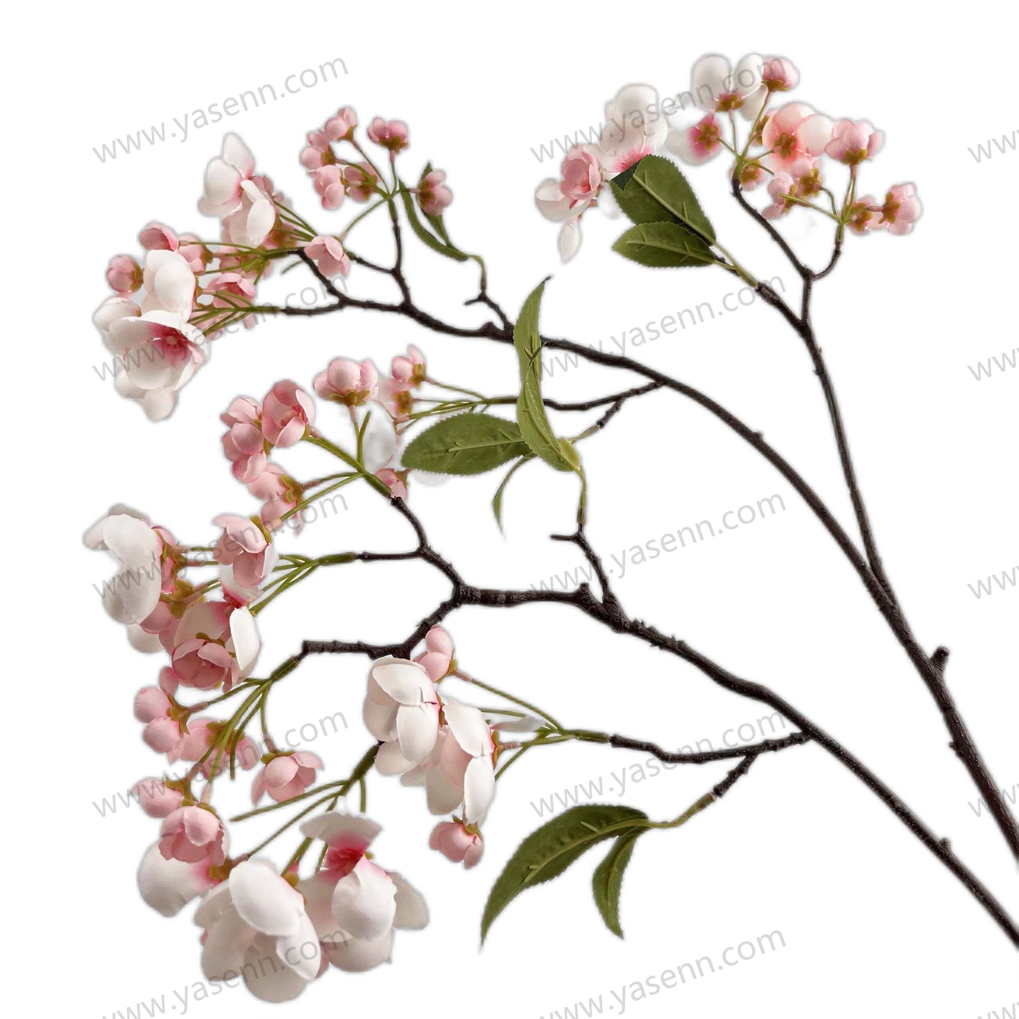  YSF18093 100CM Oriental Cherry with 3 branches/artificial flower