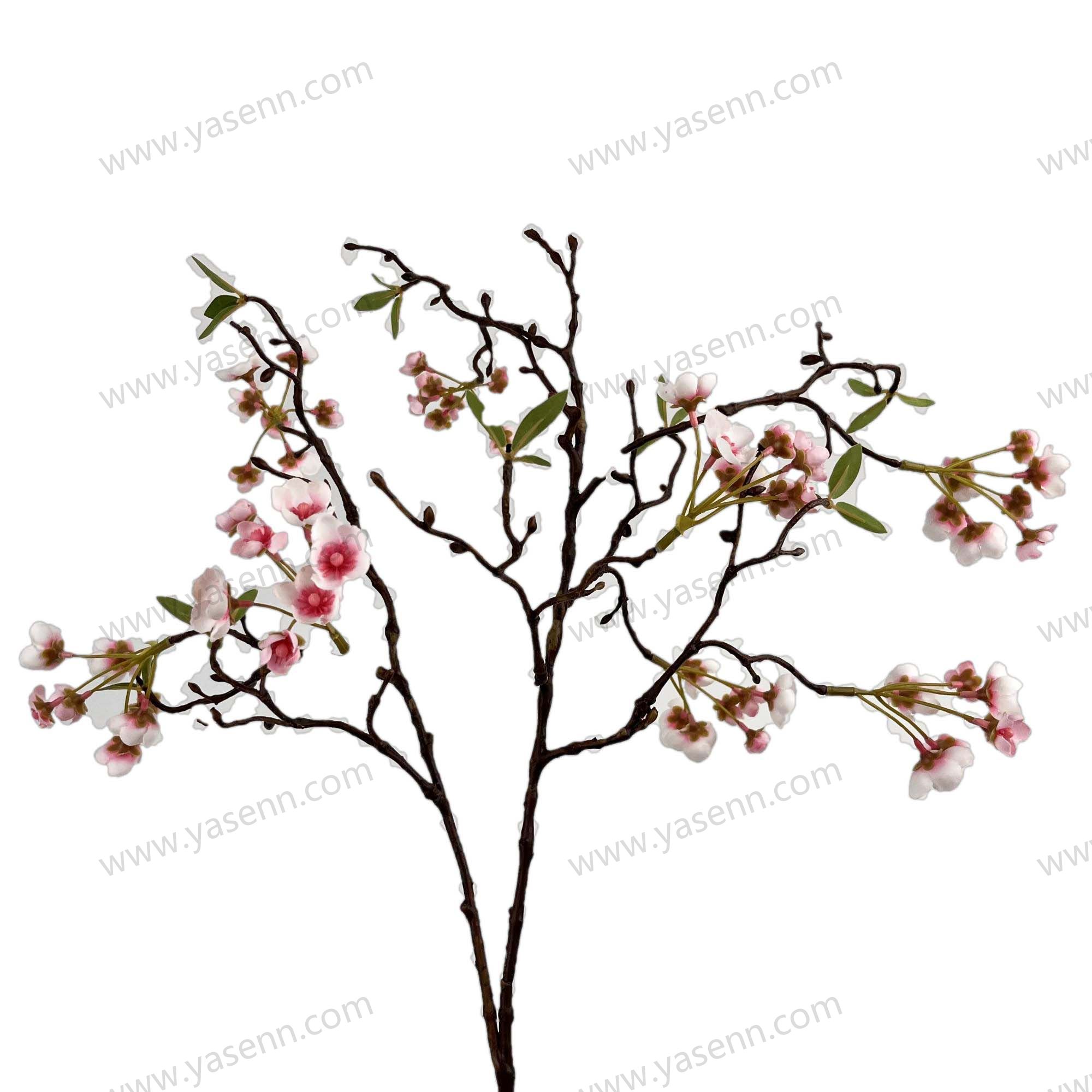 92CM  Oriental Cherry with 2 branches artificial flowers YSF18120