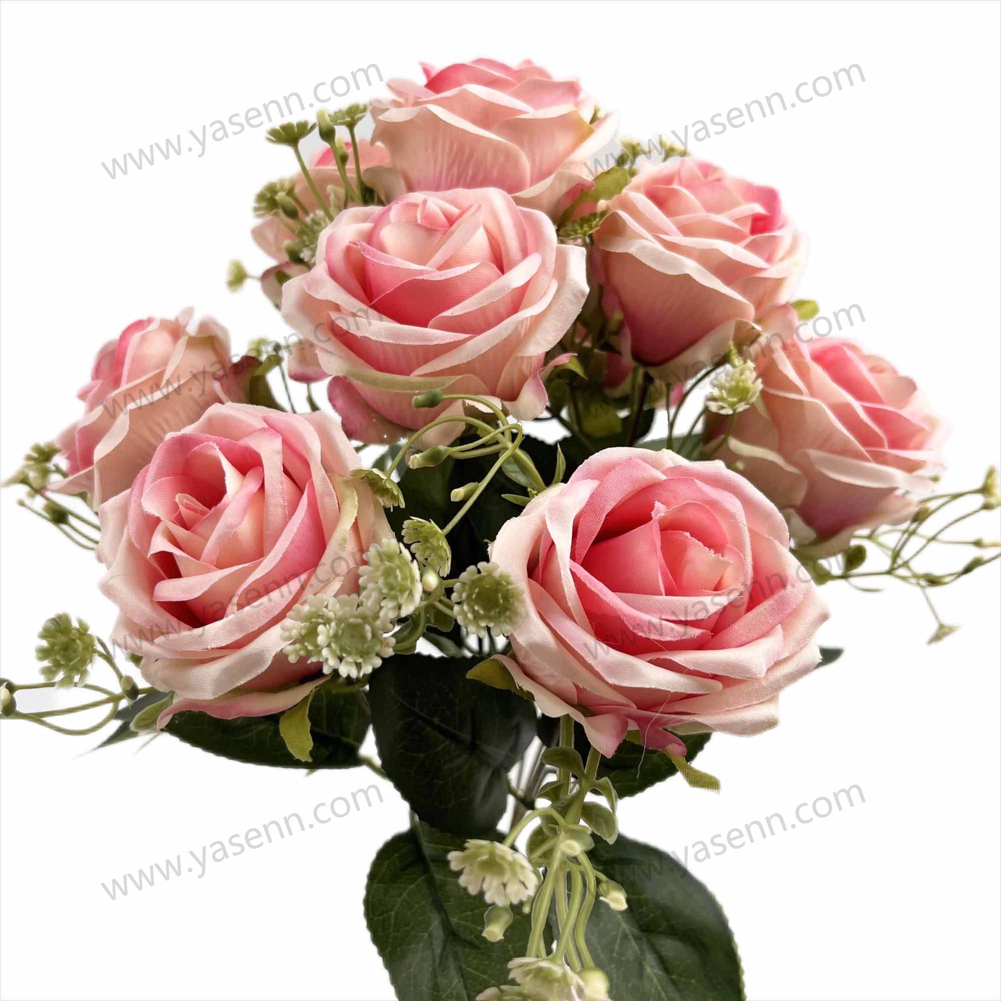 41CM 9  ROSE artificial bouquet YSZ20271