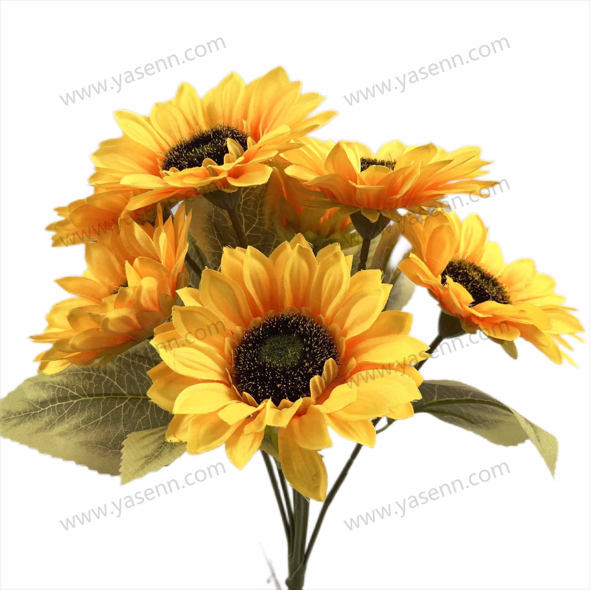 47CM 7 PONGEE SUNFLOWER YSZ22180