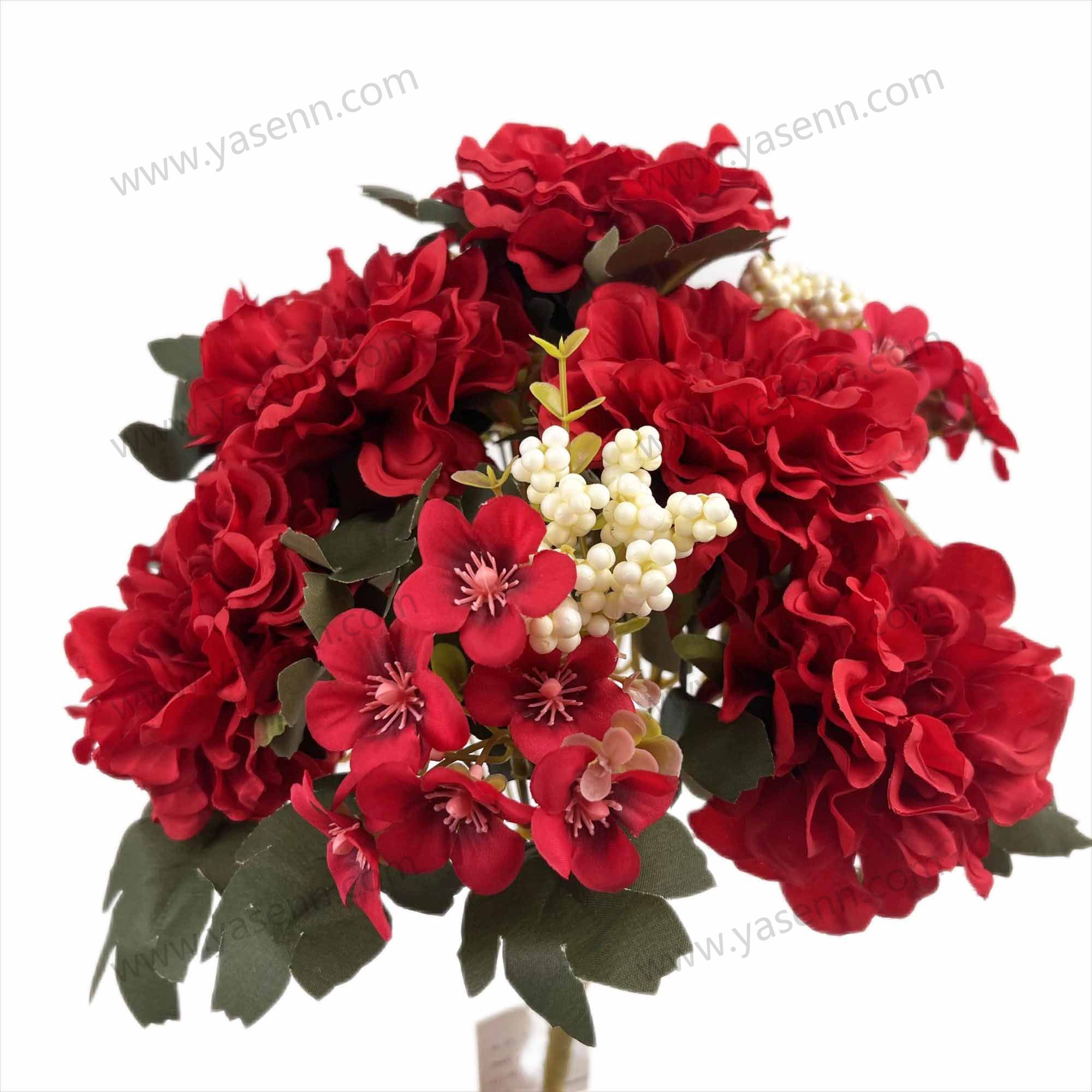 43CM 12  MUM artificial bouquet YSZ19193