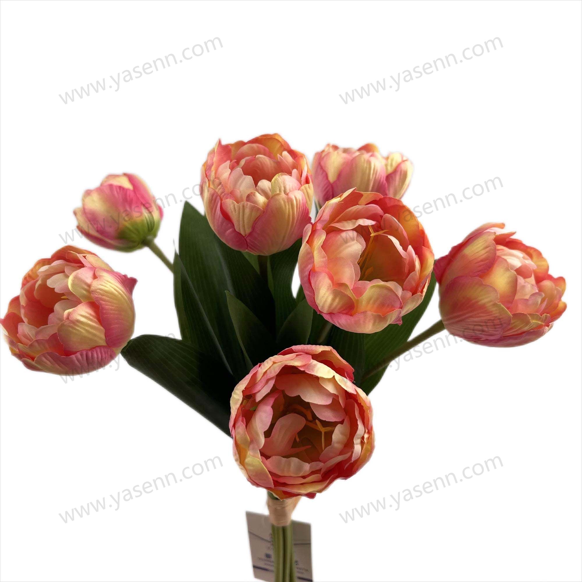 40CM 7 TULIP artificial bouquet YSZ20193