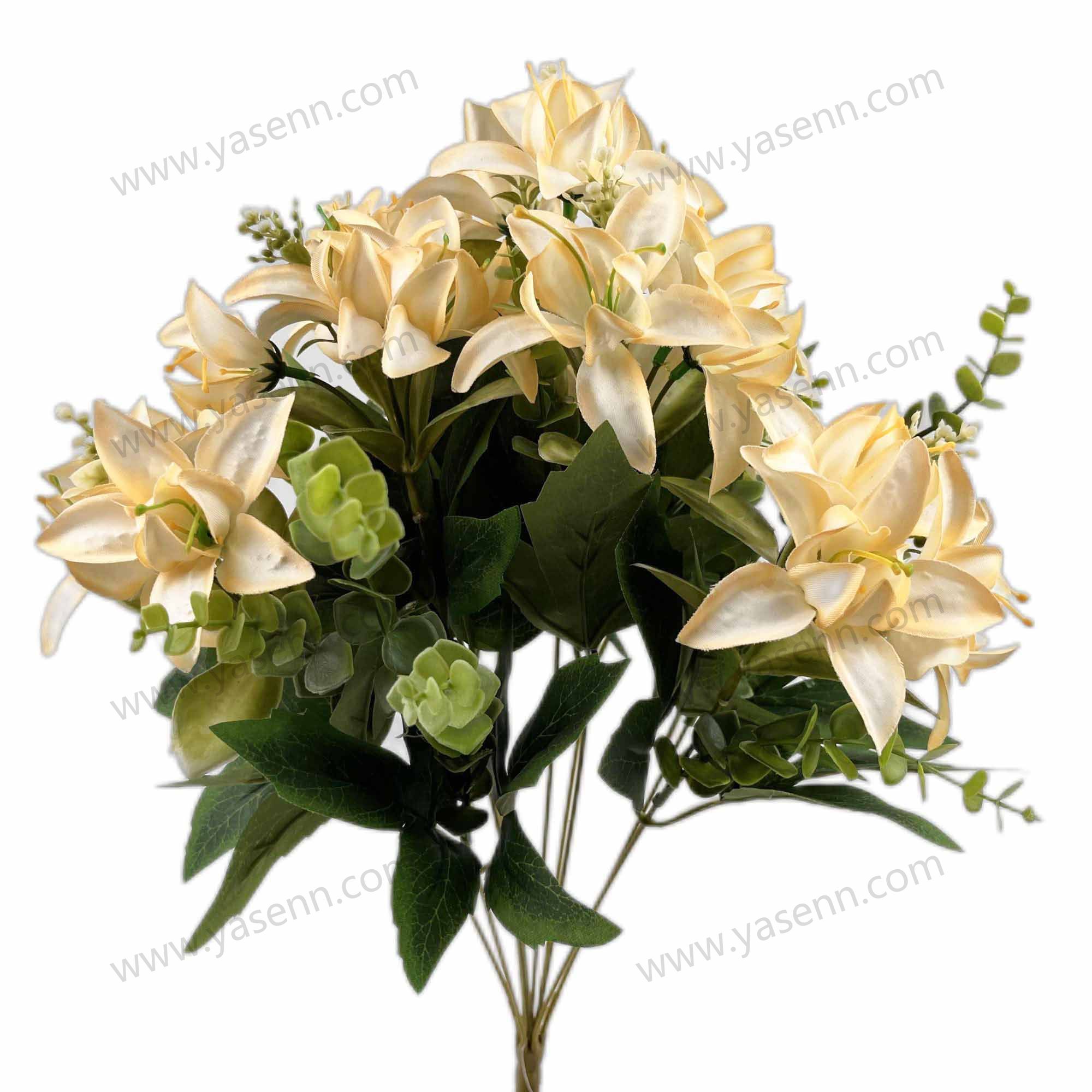 50CM 10 LILY artificial bouquet YSB23060