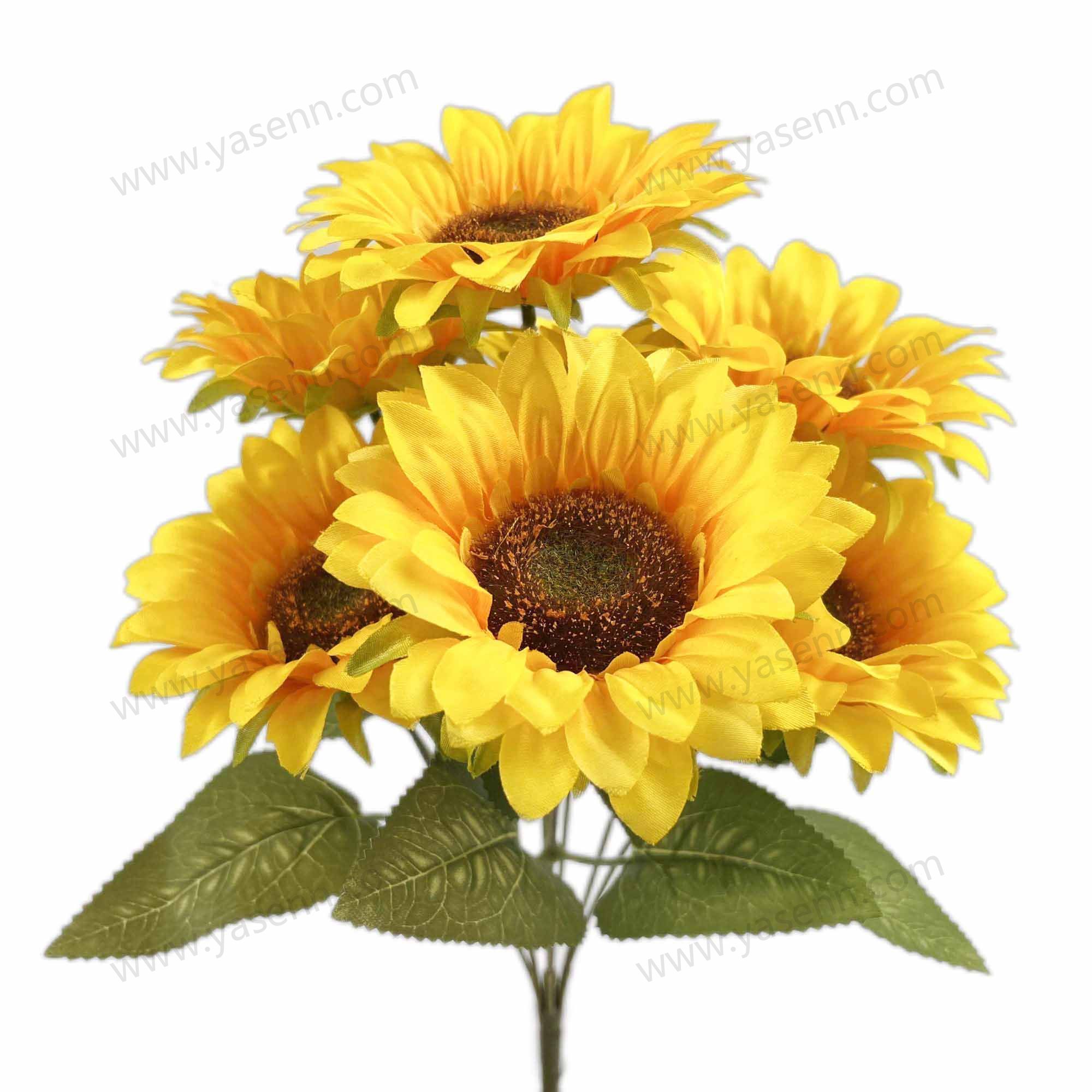 41CM 7 SUN FLOWER artificial bouquet YSB23024