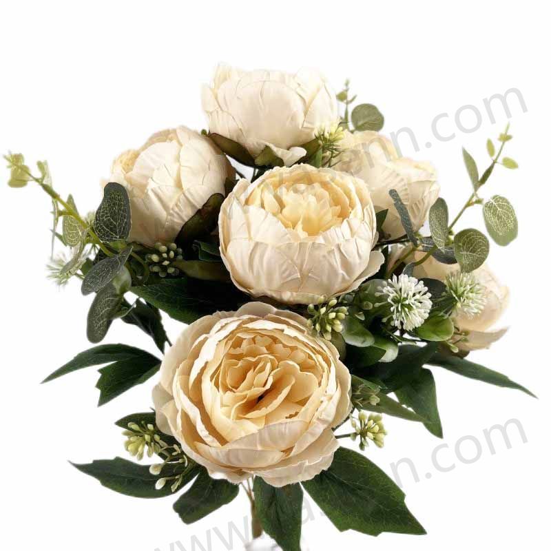 49CM 10 PEONY artificial bouquet YSB23053