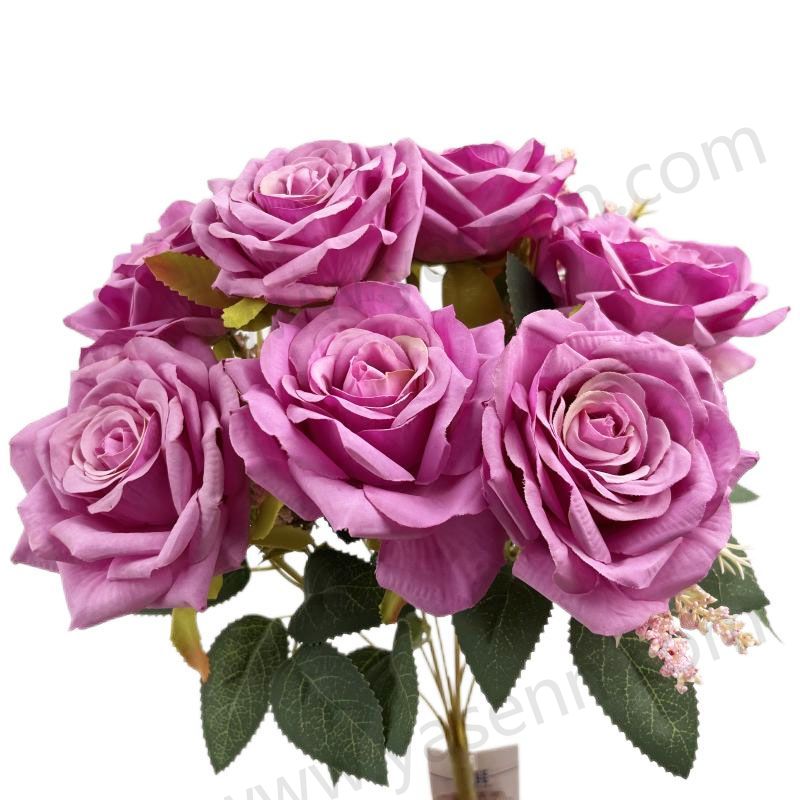 40CM 9 ROSE artificial bouquet YSB23083