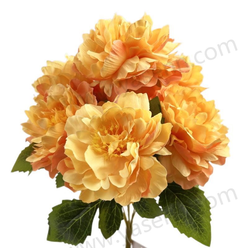 40CM  7 PONGEE PEONY YSB23084