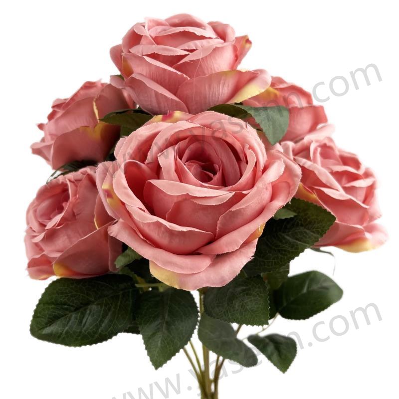 58CM 7  ROSE artificial bouquet YSB23096