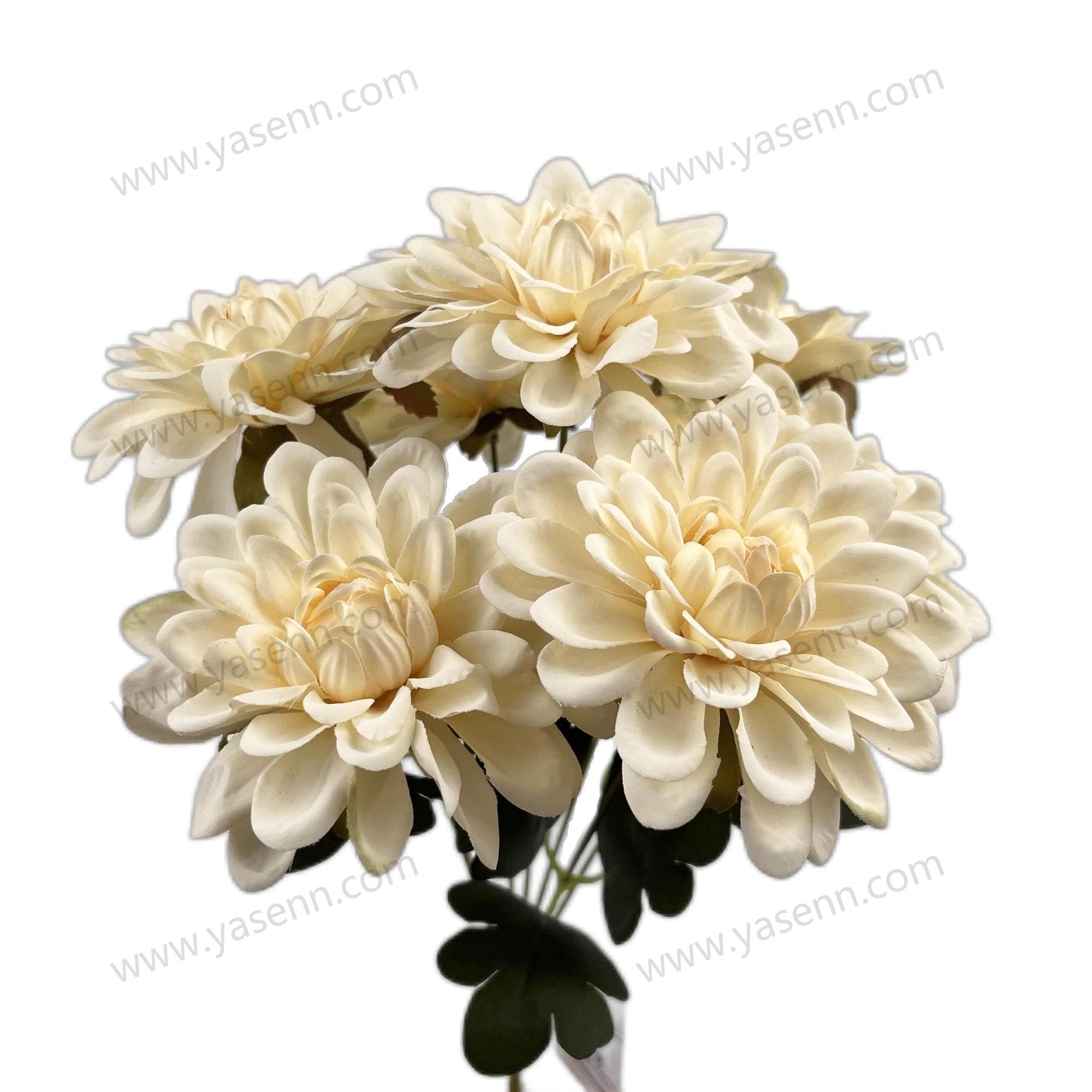 40CM 7 DAHLIA decorate artificial flowers YSB23106