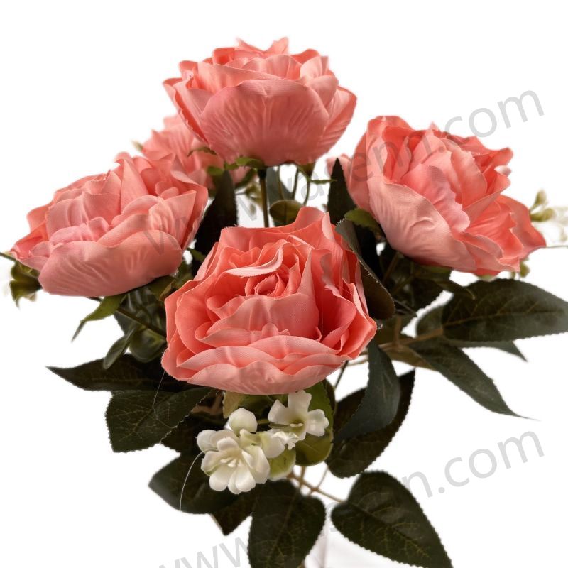 31CM 7  PEONY artificial bouquet YSB23107