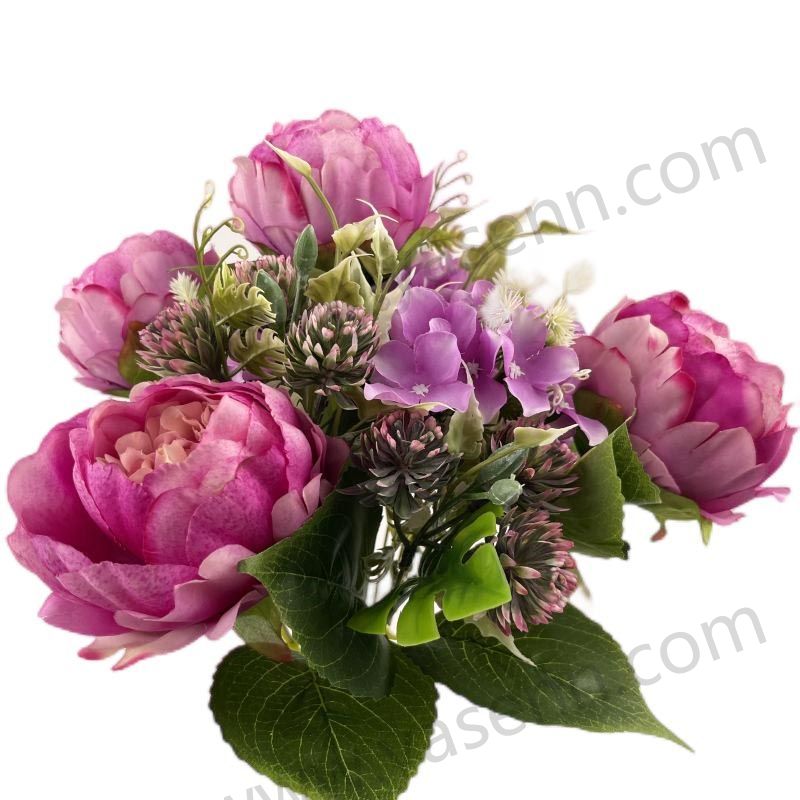 50CM 12 PEONY HYDRANGEA artificial bouquet YSB23118