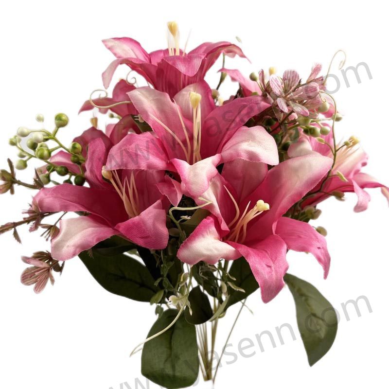 50CM 12 LILY decorate artificial flowers YSB23123