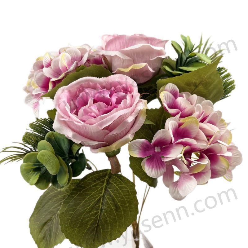 41CM 7 PEONY HYDRANGEA artificial bouquet YSB23169