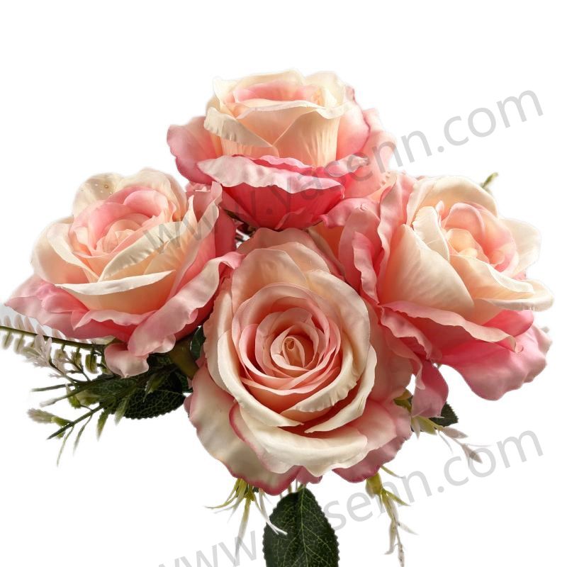 47CM 7  ROSE artificial bouquet YSB23187