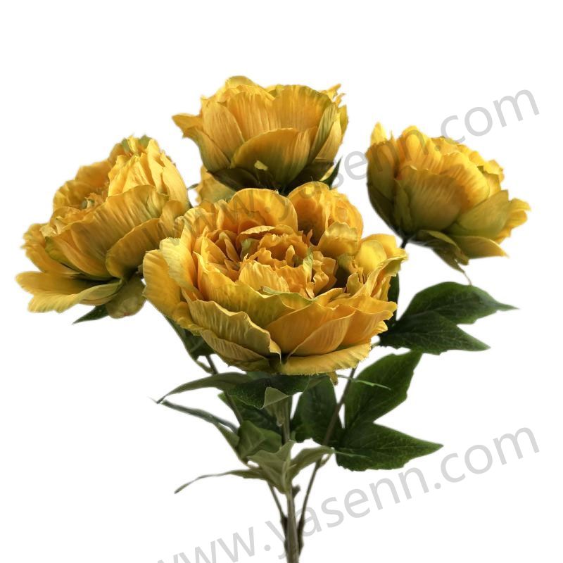 48CM 5  PEONY decorate artificial flowers YSB23192