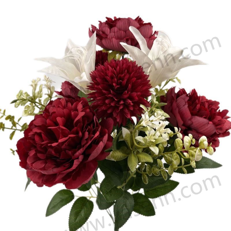 50CM 12 MISCELLANEOUS FLOWERS artificial bouquet YSB23193