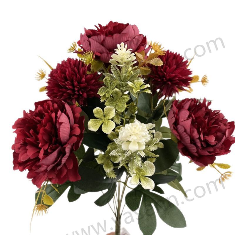 42CM 1 PEONY HYDRANGEA decorate artificial flowers YSB23204