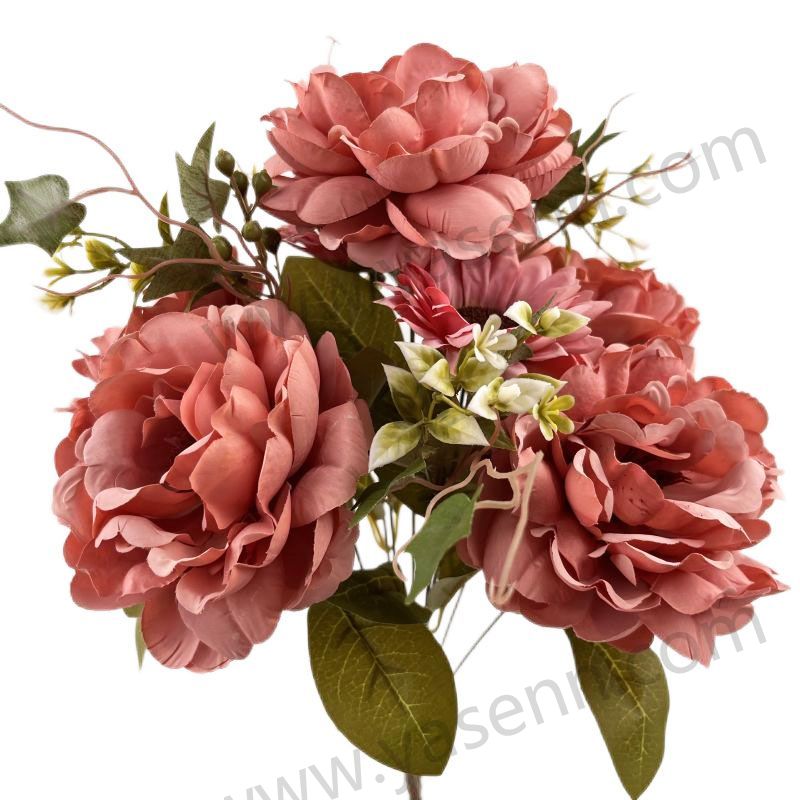 54CM 11 PEONY SUN FLOWER artificial bouquet YSB23206