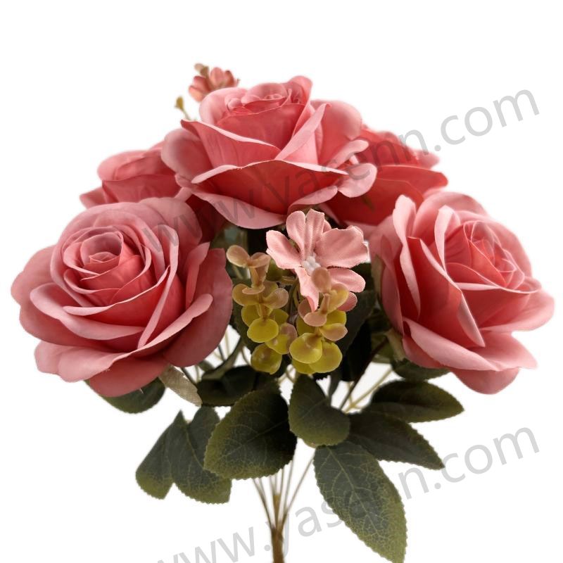 43CM 7  ROSE decorate artificial flowers YSB23207