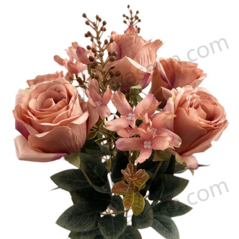 48CM 9  ROSE decorate artificial flowers YSB23211