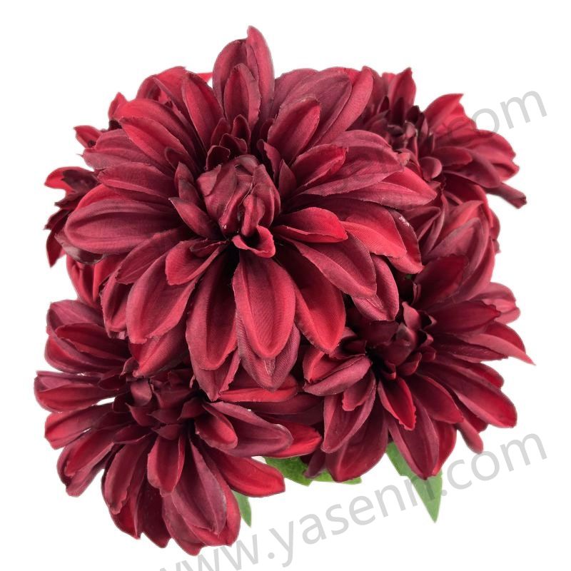 45CM 5 DAHLIA artificial bouquet YSB23213