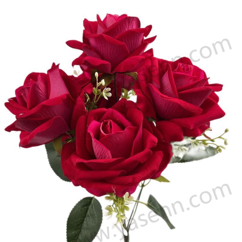 45CM 7  ROSE artificial bouquet YSB23293