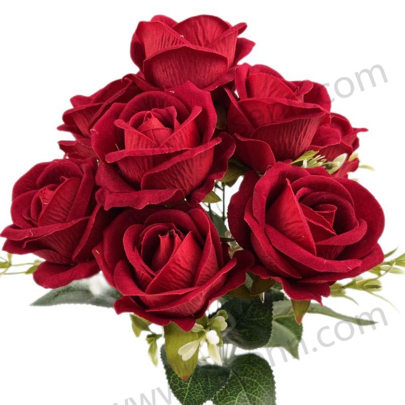 40CM 9  ROSE artificial bouquet YSB23295