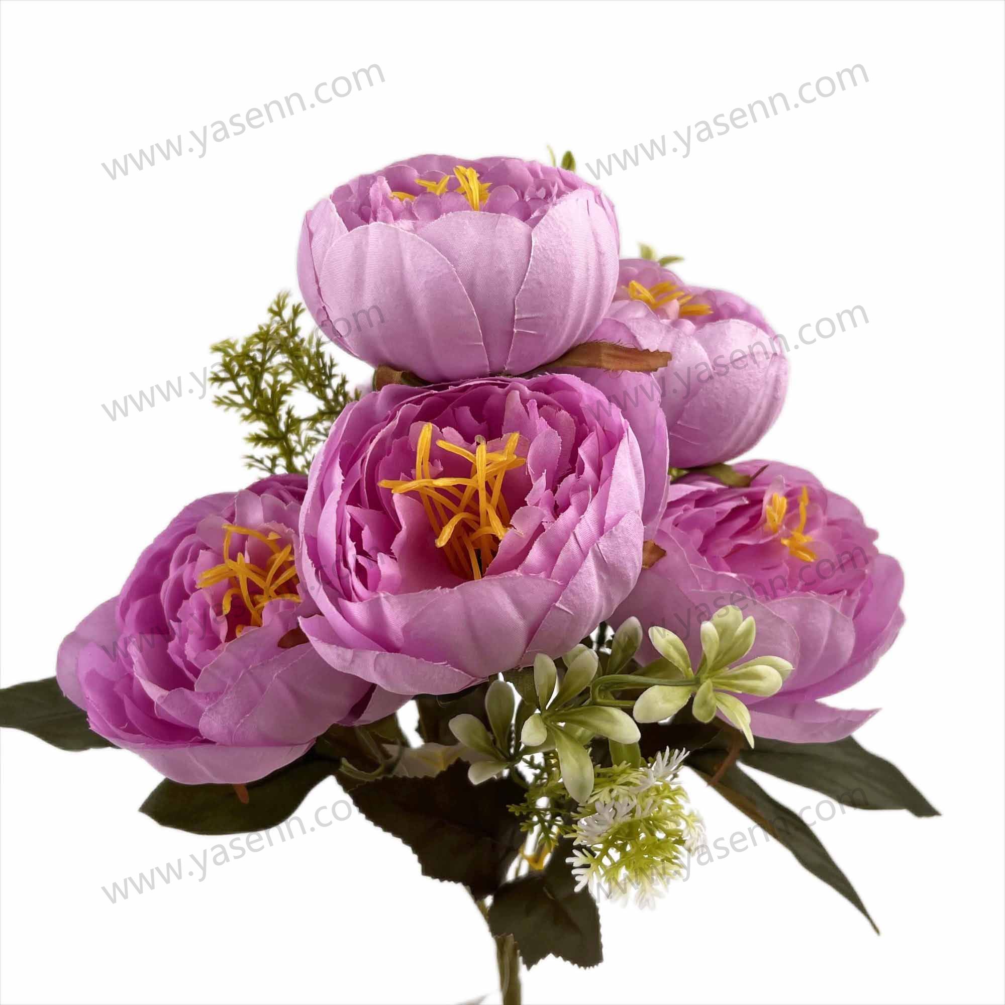 45CM 9  PEONY artificial bouquet YSB23311