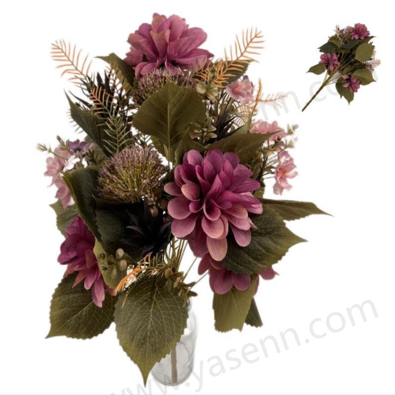 12 CHRYSANTHEMUMS Fan-shaped bouquet YSB23291