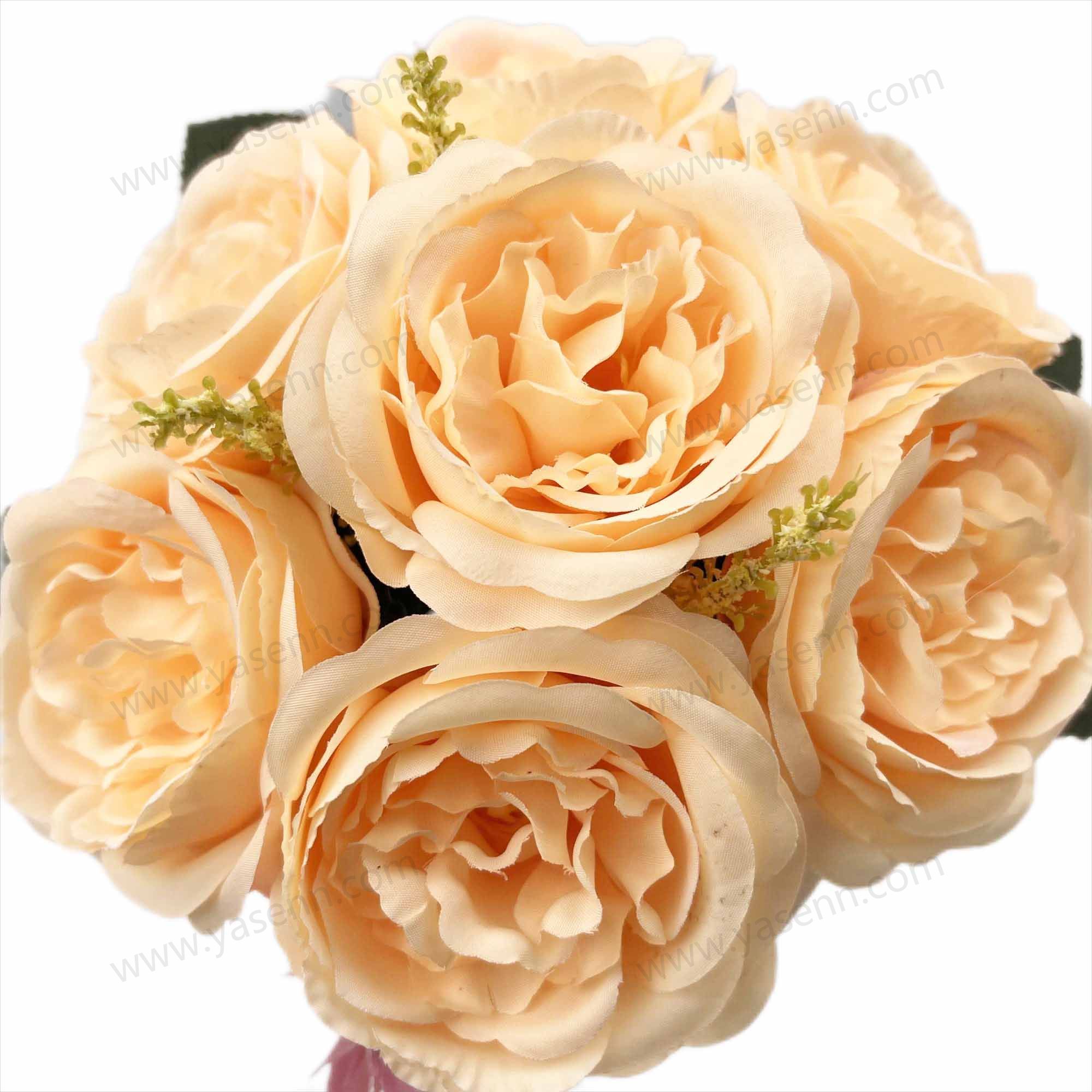 7 BRANCHES PEONY Bridal bouquet YSB23144