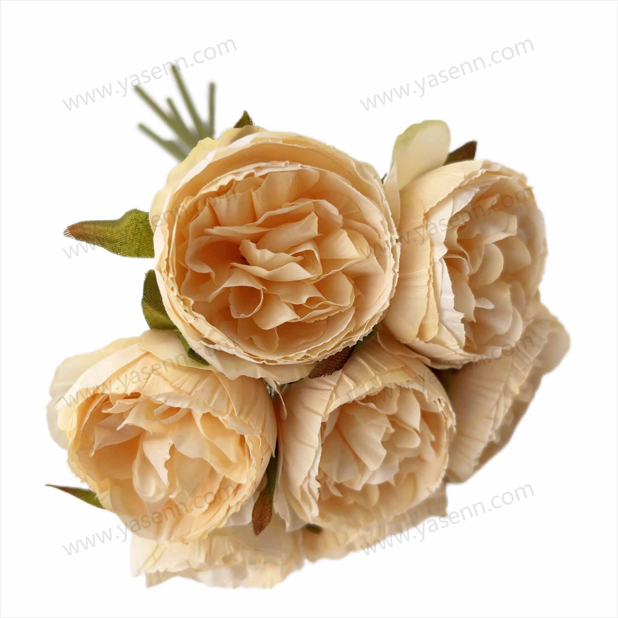 7 BRANCHES PEONY Bridal bouquet YSB23277