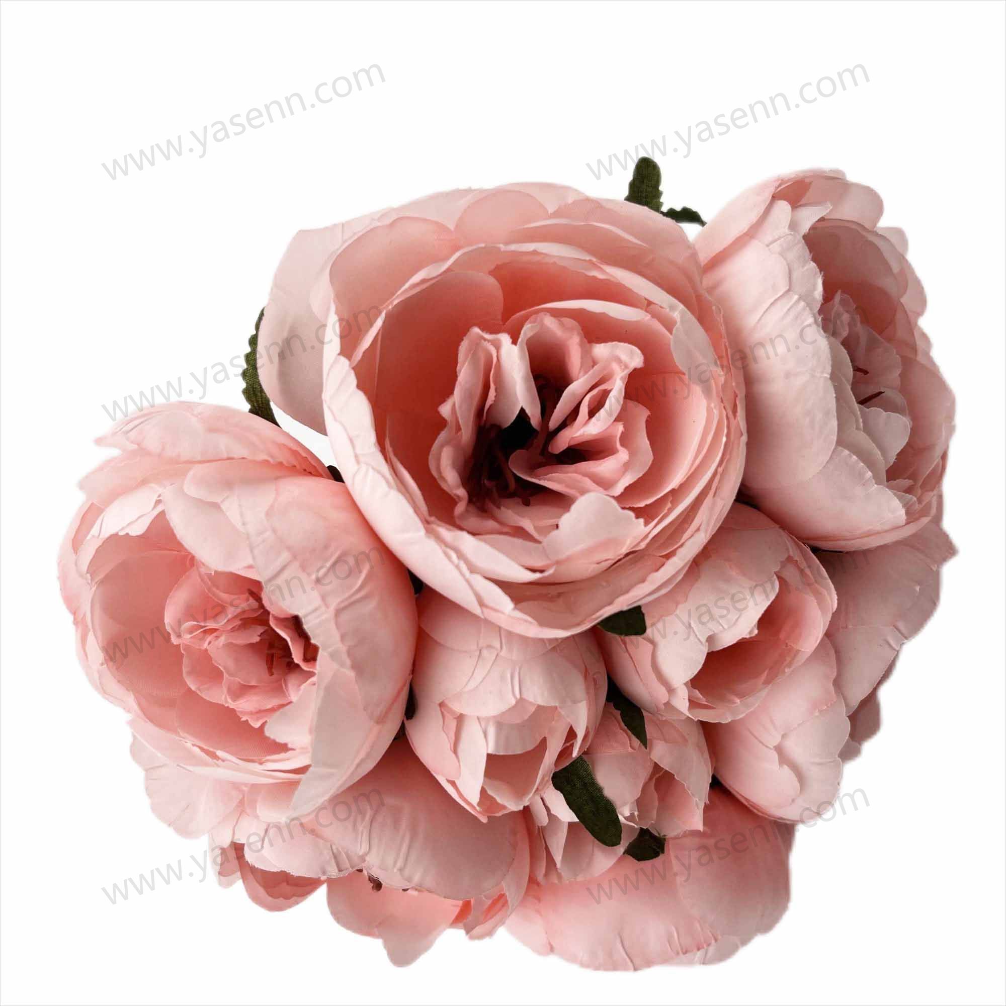 9 BRANCHES PEONY Bridal bouquet YSB23279