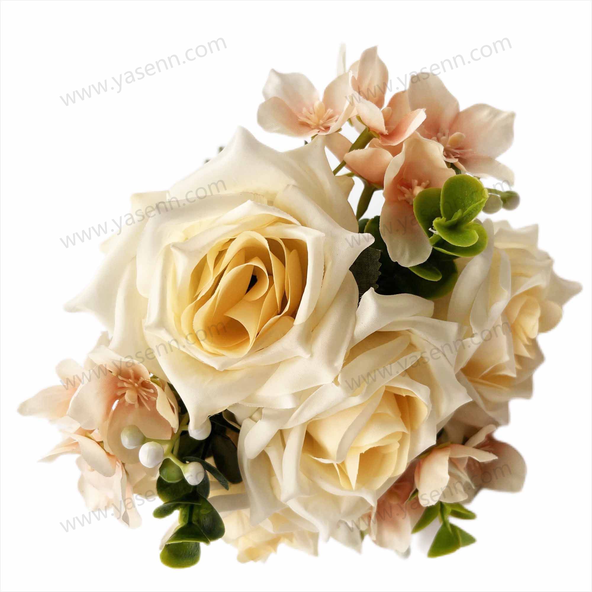 7 BRANCHES ROSE Bridal bouquet YSB23285