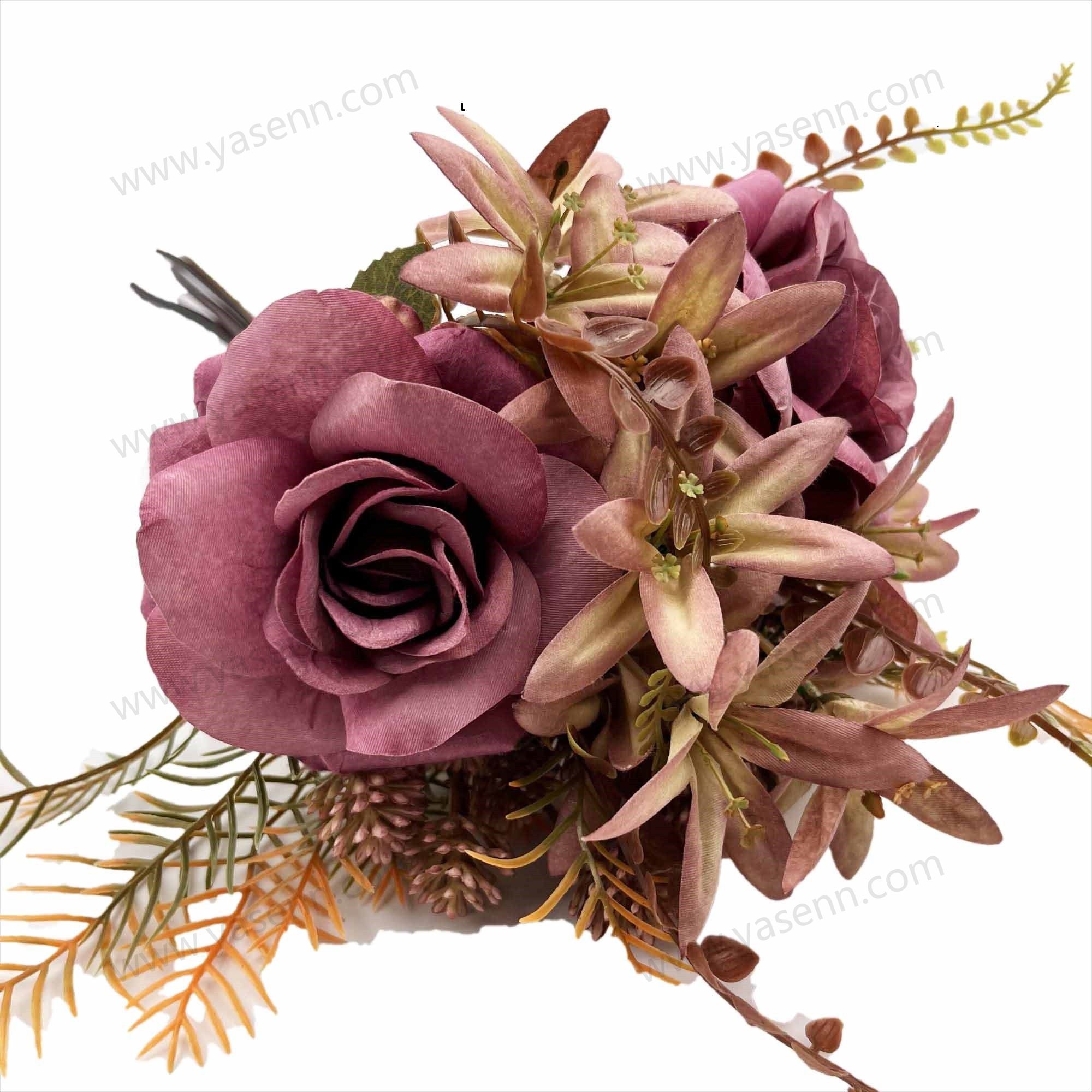 6 BRANCHES ROSE Bridal bouquet YSB23290