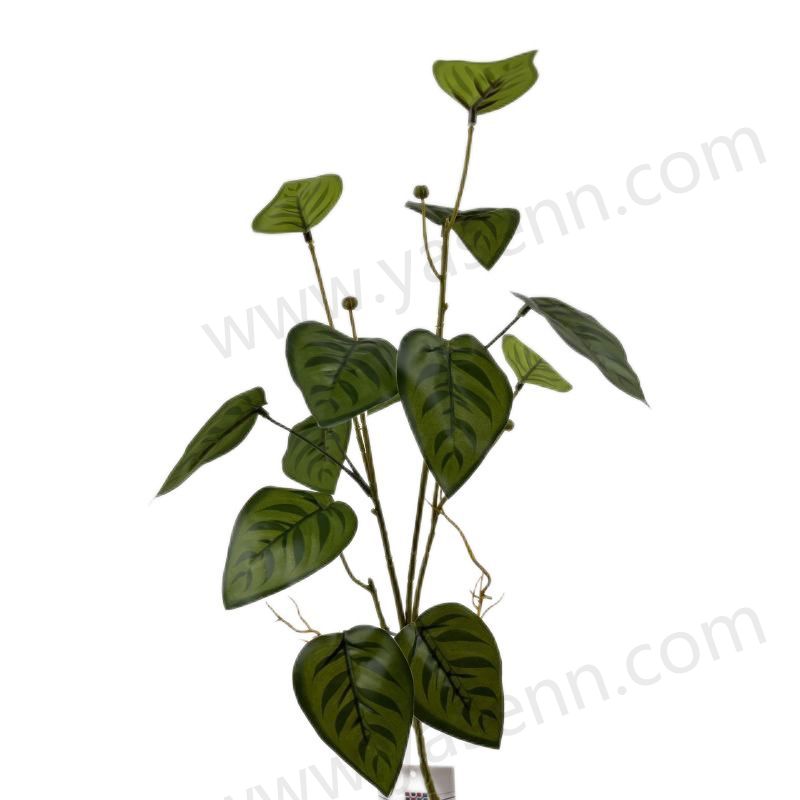 74CM 3 BRANCHES EPIPREMNUM AUREUM Artificial leaves YSL23076