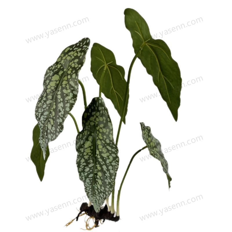 51CM6 BRANCHES BEGONIA LEAVES Artificial leaves YSL23151