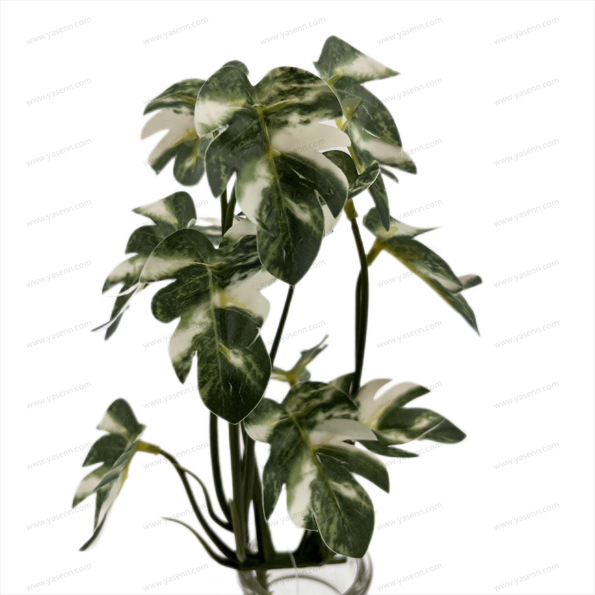 20CM12 BRANCHES MONSTERA Artificial leaves YSL23197