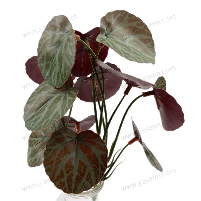 22CM12 BRANCHES BEGONIA LEAVES Artificial leaves YSL23205