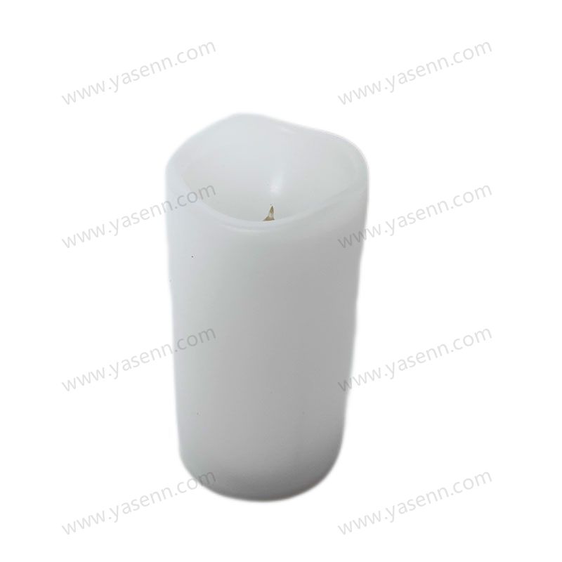 3" 15CM Wavy Round Led Candle Patented LED Candles YSC21003A