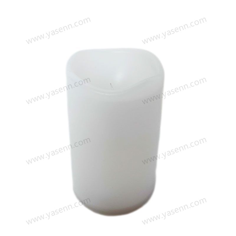 3" 12.5CM Wavy Round Led Candle Patented LED Candles YSC21003B