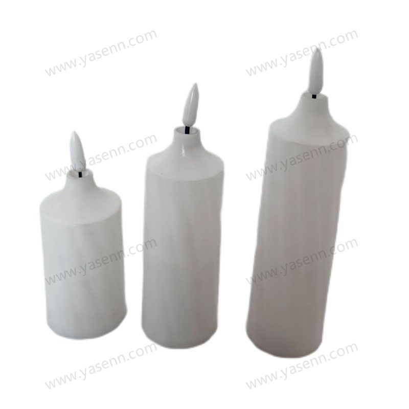 2" Thread Bullet Led Candle Set of 3 Patented LED Candles YSC22009ABC