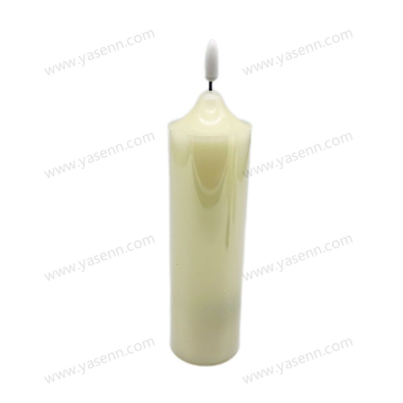 17.5CM WAX Led candle with Bullet Flame YSC20016B