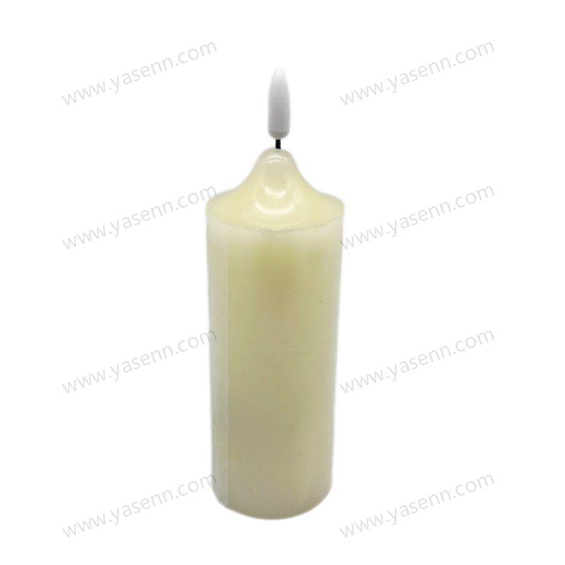 15CM WAX Led candle with Bullet Flame YSC20016C