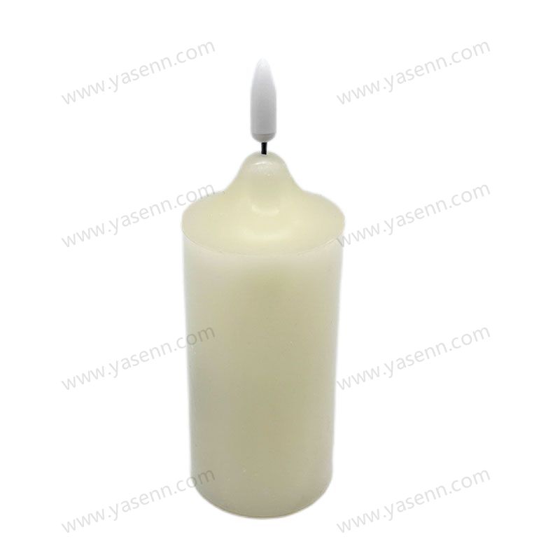 12.5CM WAX Led candle with Bullet Flame YSC20016D