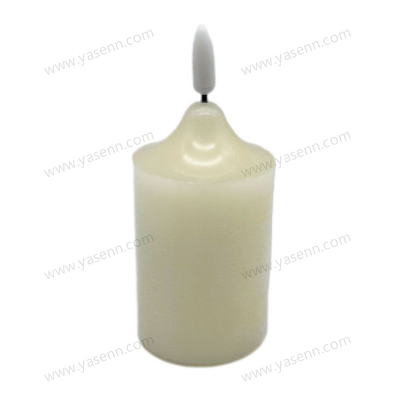 10CM WAX Led candle with Bullet Flame YSC20016E