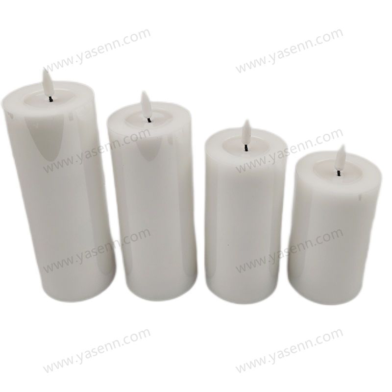 7.5CM Wax Bullet LED Candle set of 4 Common LED candle YSC23059ABCD